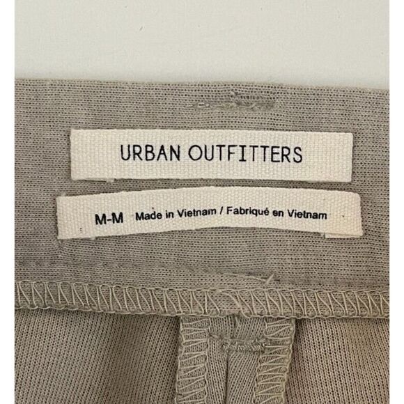 URBAN OUTFITTERS Isabella Ponte High Waist Flare Pants Womens Sz Medium Taupe - Picture 3 of 8